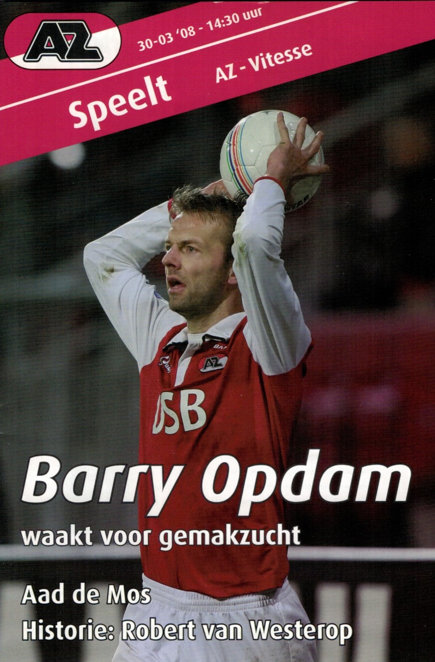 AZ Programma 30-maa-2008 Vitesse thuis